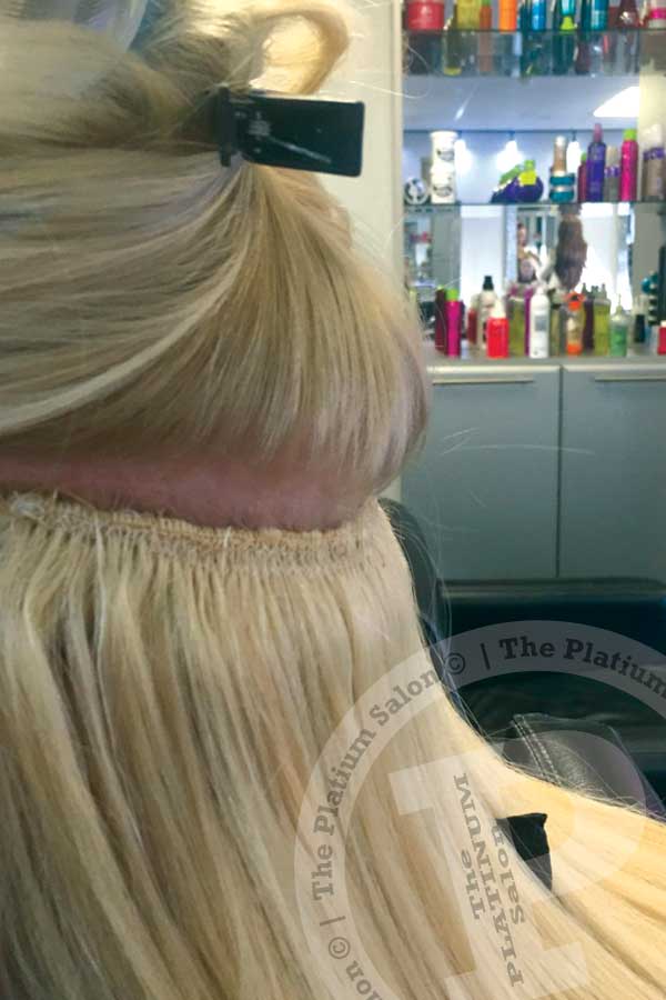 Coloured hair by the Platinum salon, Southport