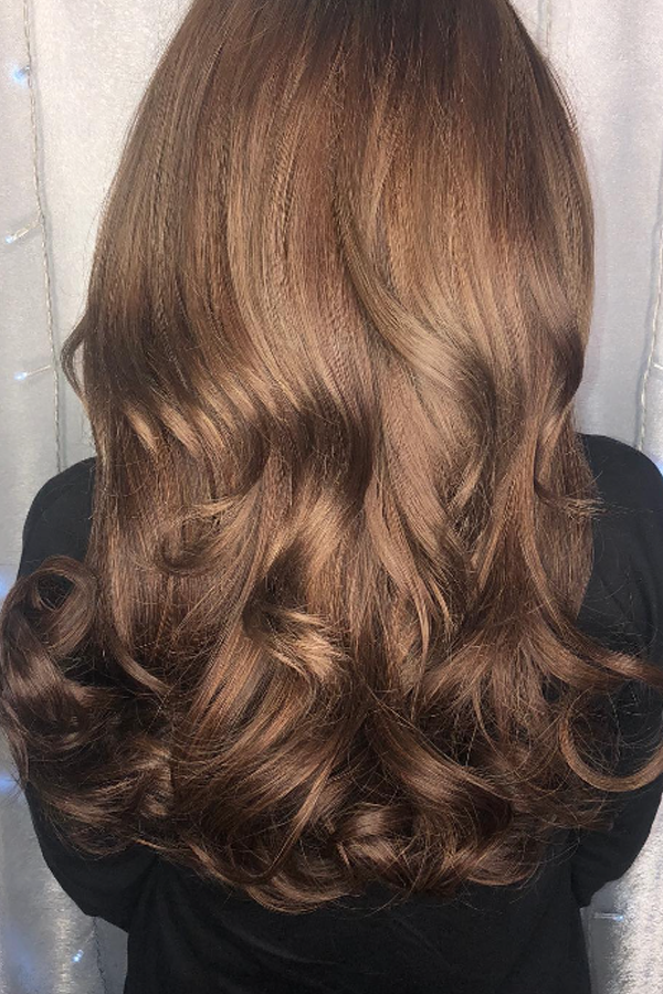 Coloured hair by the Platinum salon, Southport